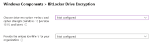 Intune- Bitlocker Silent Encryption – Steven's Event Log