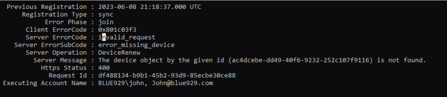 Microsoft Entra Hybrid Join – Troubleshoot – Steven’s Knowledge Base