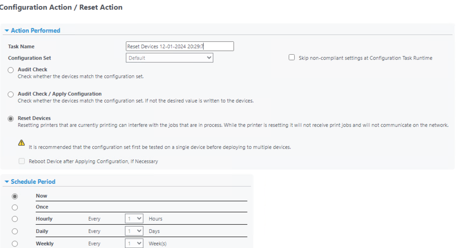 Printer vs Group Actions – Steven’s Knowledge Base